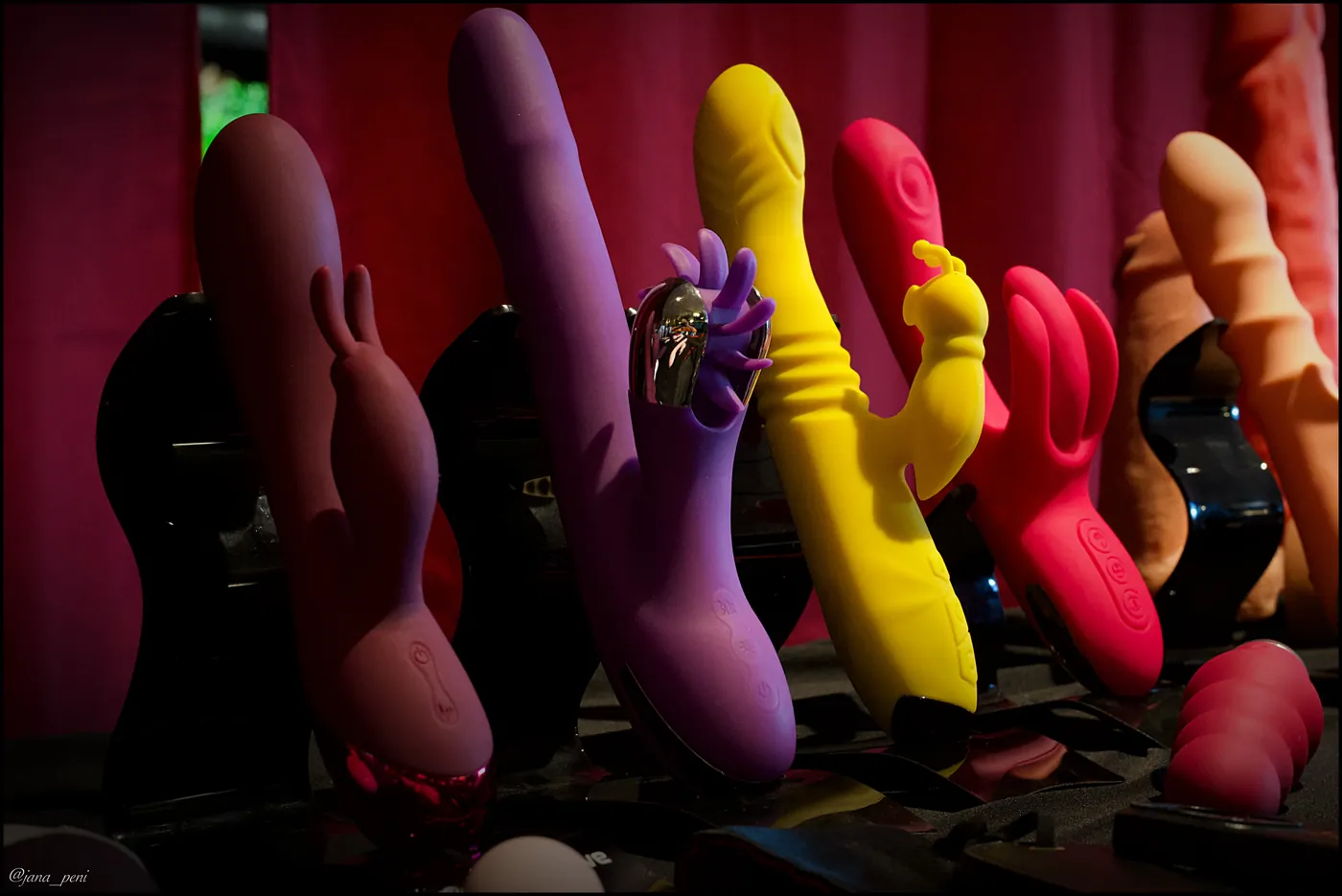 Selección de productos en una sesión Tuppersex